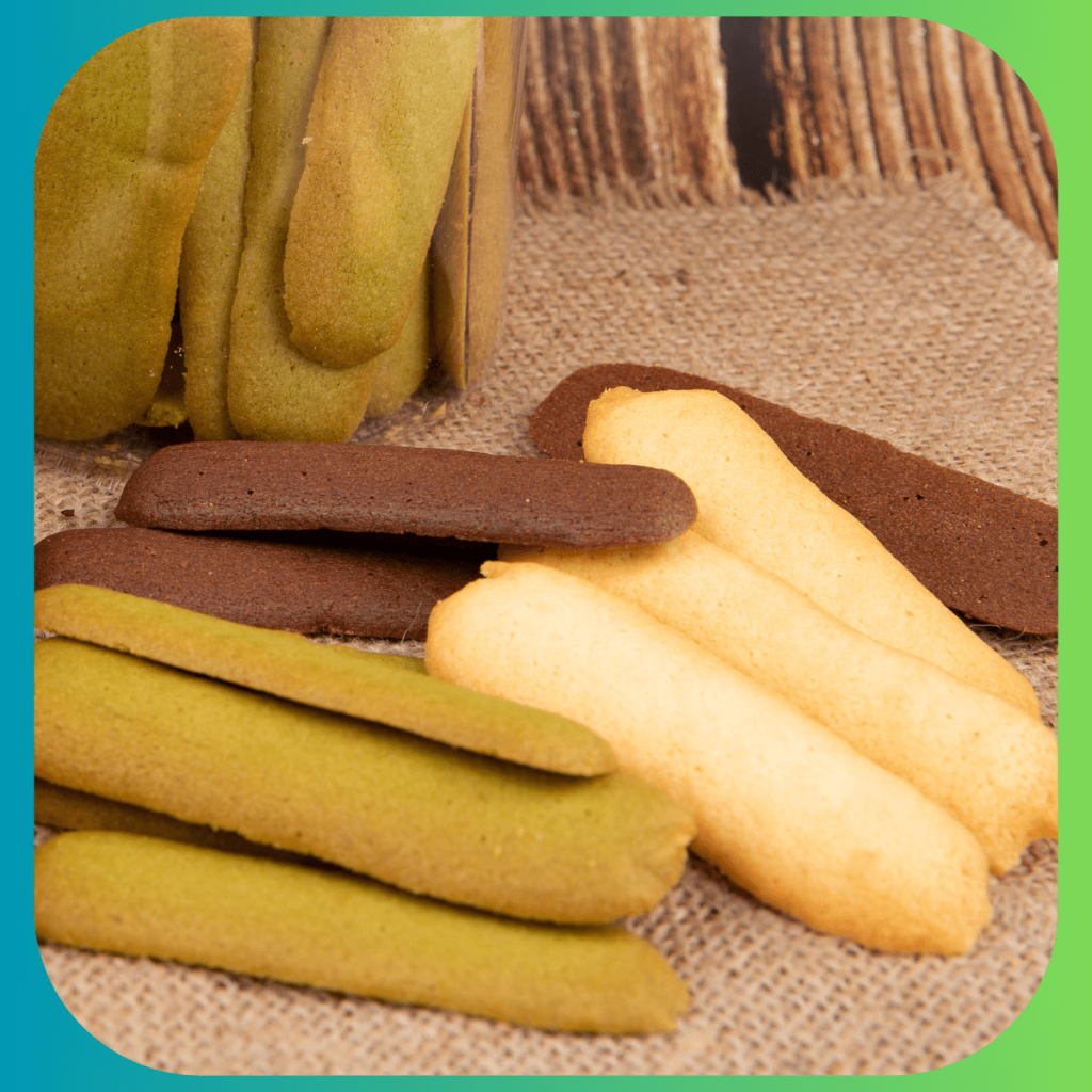 Bánh lưỡi mèo healthy giòn rụn , thơm ngon, sẵn 3 vị vani, cacao , matcha tha hồ lựa chọn