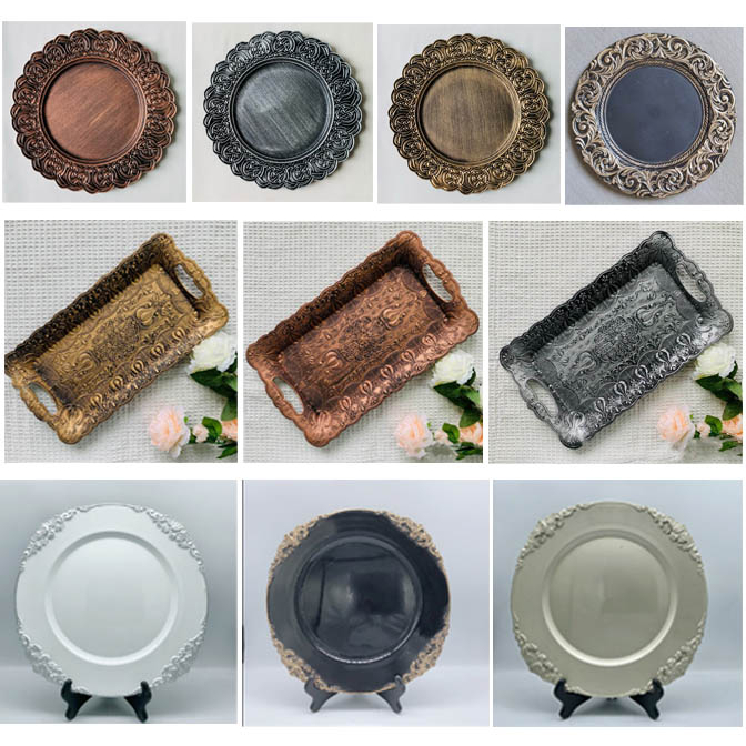 DĨA NHỰA DECOR_Họa tiết hoa văn nổi, chuyên decor nhà cửa, phụ kiện chụp ảnh food đẹp
