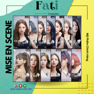 Thuốc nhuộm tóc BlackPink dạng bọt gội nhuộm Hello Bubble Foam Mise en Black Pink