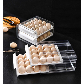 Hộp đựng trứng 2 tầng