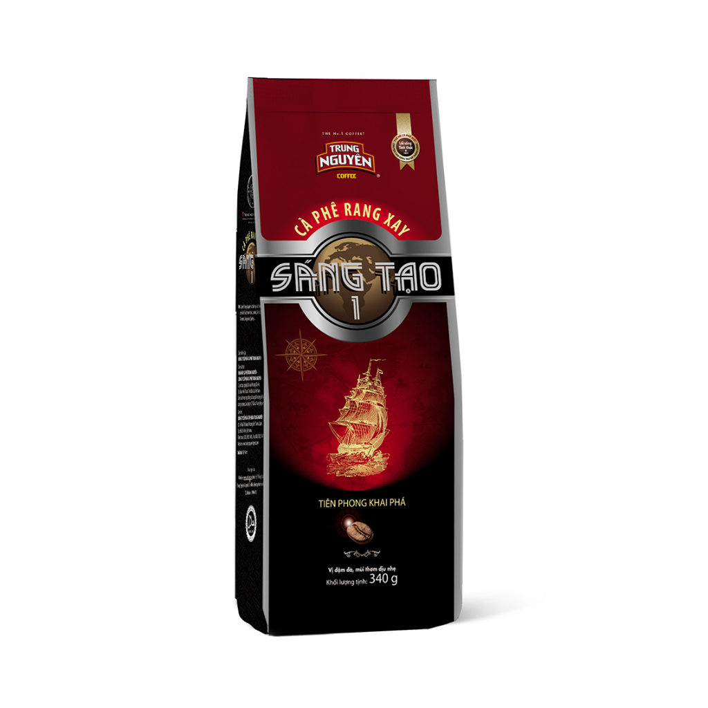 Cà phê rang xay Sáng tạo 1 - Trung Nguyên Legend - Bịch 340gr