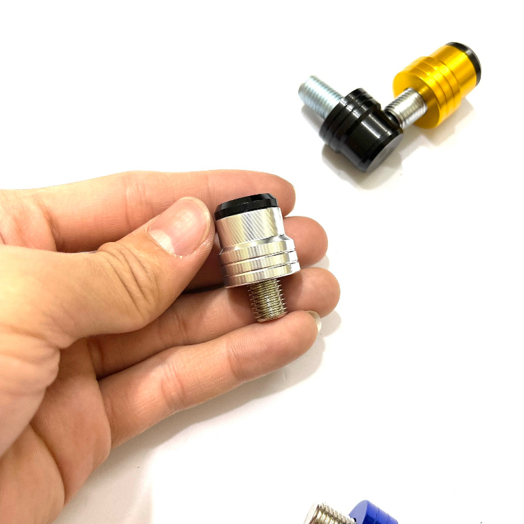 Ốc Chân Gương Xe Máy Nhôm Cnc Đầy Đủ Các Màu