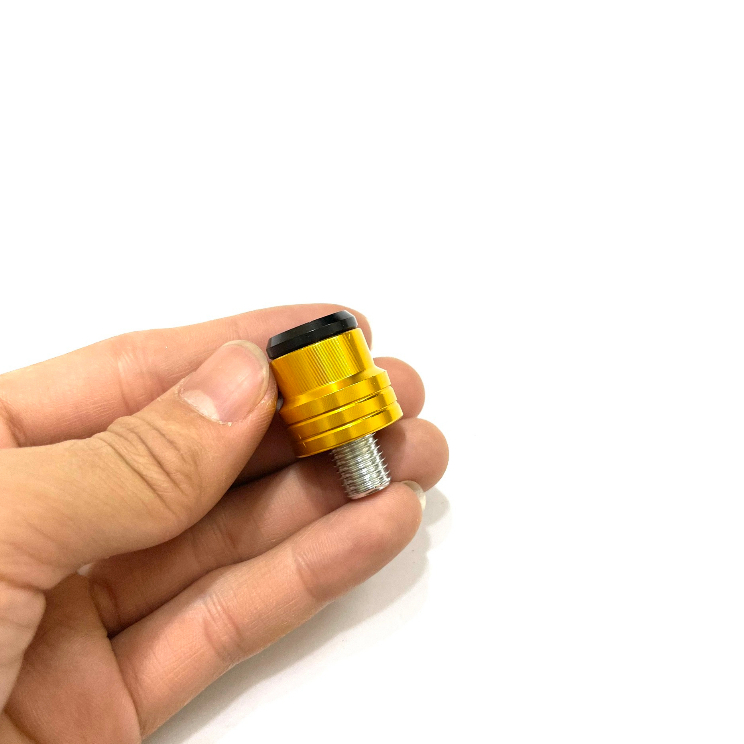 Ốc Chân Gương Xe Máy Nhôm Cnc Đầy Đủ Các Màu