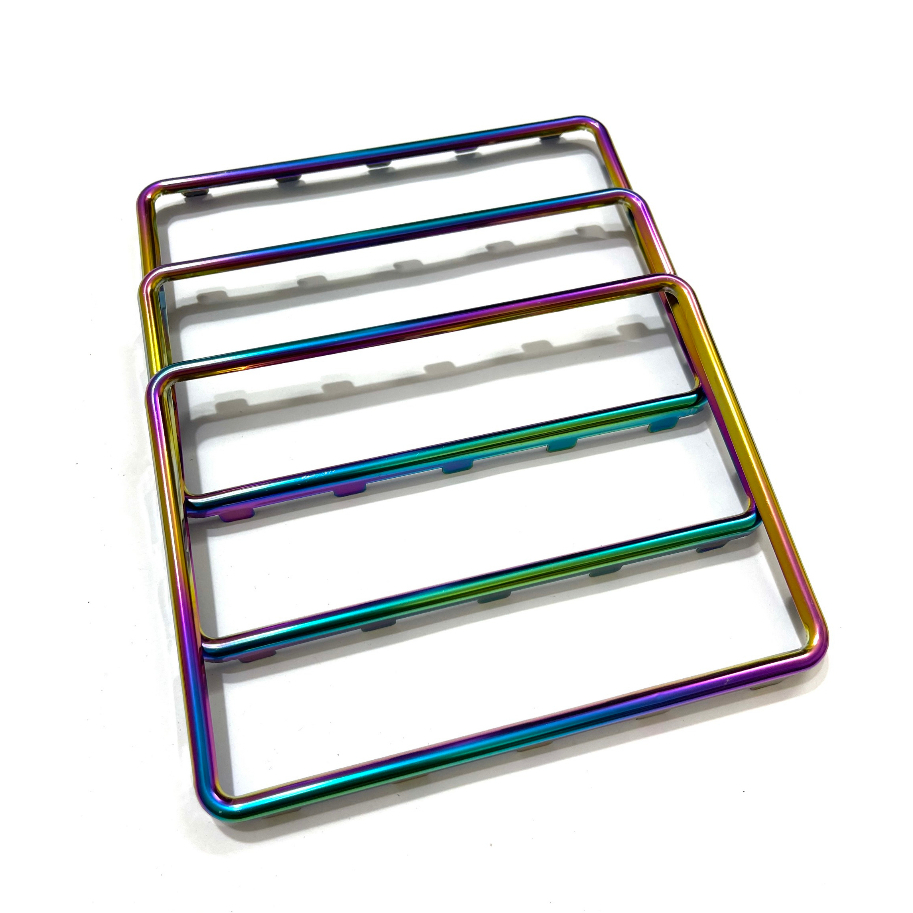 Biển số xe máy titan 7 màu hàng xịn không phai màu độ dày 5 zem