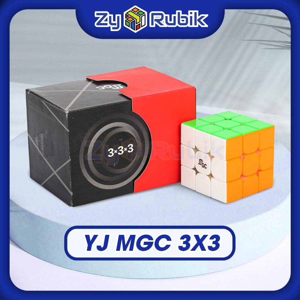 Rubik 3x3 YongJun MGC 3x3 Có Nam Châm- YJ MGC 3 V2 M Stickerless- Đồ Chơi Trí Tuệ- Zyo Rubik