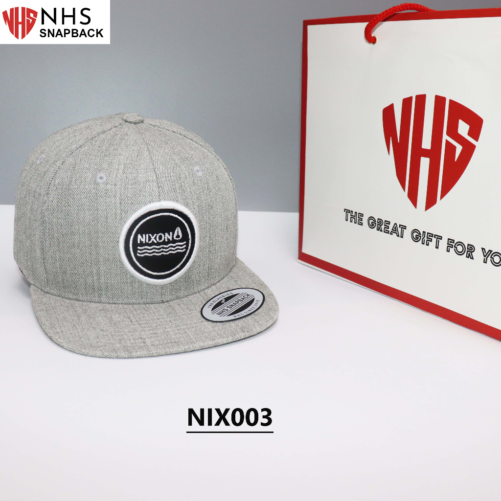 Nón Snapback Nixon Fullbox Chuẩn Soái Ca NixonX_T.