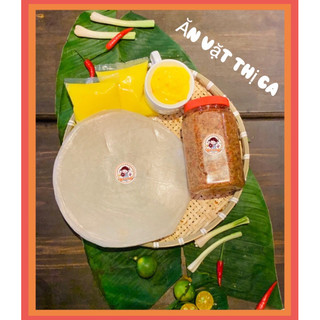 Combo bánh tráng phơi sương siêu bơ béo ngậy