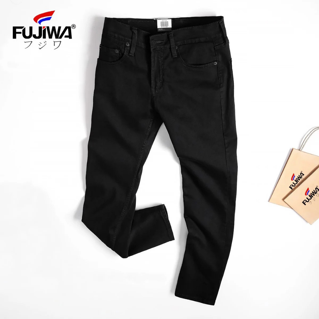 Quần Jean Nam Dài Cao Cấp FUJIWA - 511M. Ống Đứng Không Ôm. Lưng Cao Dưới Rốn. Size 29, 30, 31, 32, 34 ( 52kg - 84kg )