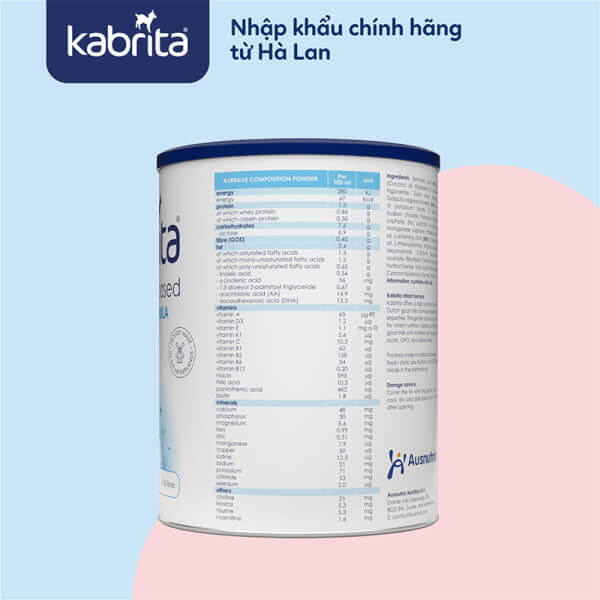 Sữa Dê Kabrita số 1 (lon 400g/ 800g)