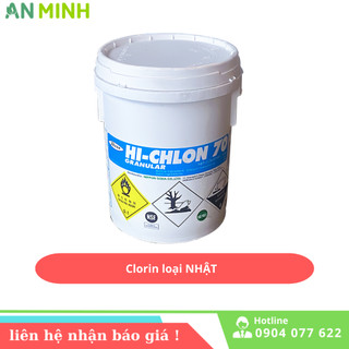 CLORIN nhật -CLORIN Nippon 70%- 1kg, xuất xứ: Nhật Bản