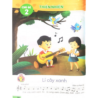 Sách - Âm nhạc 1 bộ sách Cánh Diều (bán kèm 1 đồng hồ học sinh giúp nhận biết thời gian)