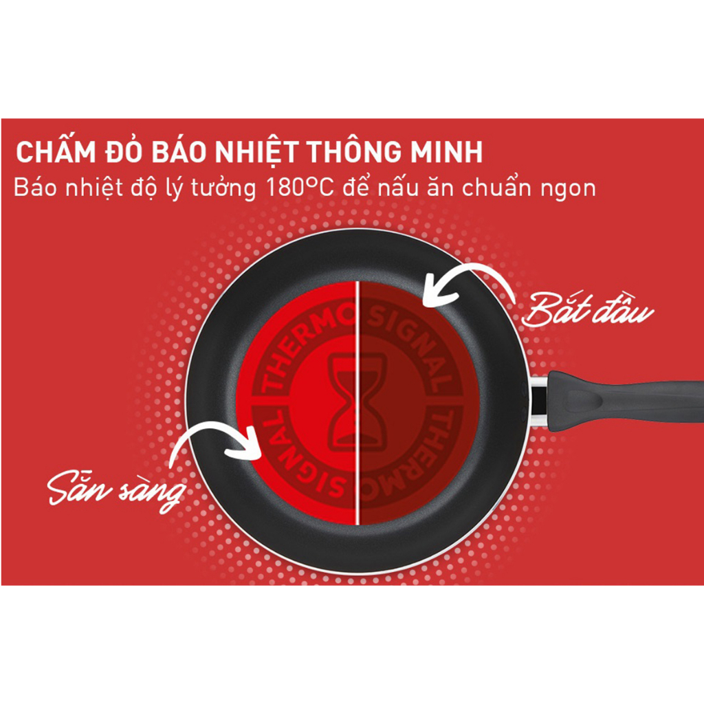 Chảo chiên Tefal Light & Clean 26cm