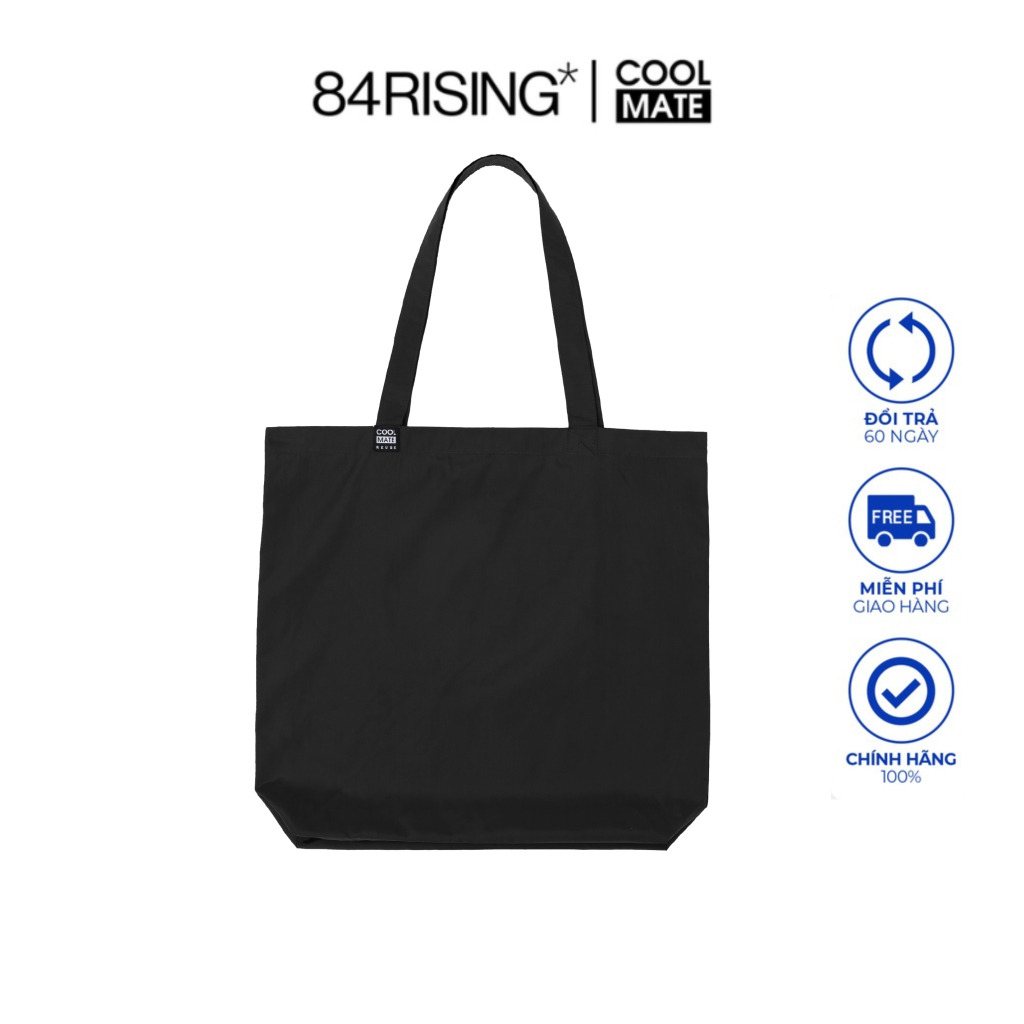 Túi tote Clean Bag Đen Trơn - Thương hiệu 84RISING