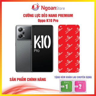 Cường lực dẻo Nano cho điện thoại Oppo K10 Pro - Ngoan Store
