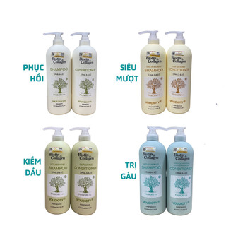 Dầu gội xả biotin collagen trắng , vàng, ,xanh lá 💖 chính hãng 💖giảm rụng tóc, chăm sóc tóc khô xơ, hư tổn ,kích mọc tóc