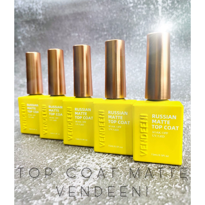 Top lì không lem Vendeeni 15ml - Phụ kiện làm nail chuyên nghiệp giá rẻ