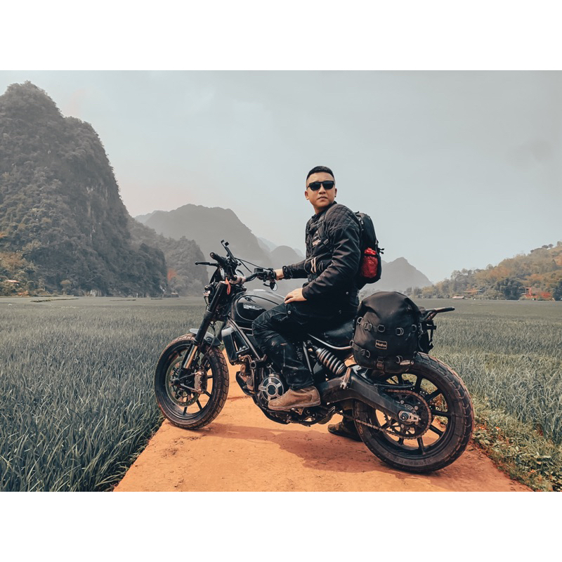 Quần giáp motor jean