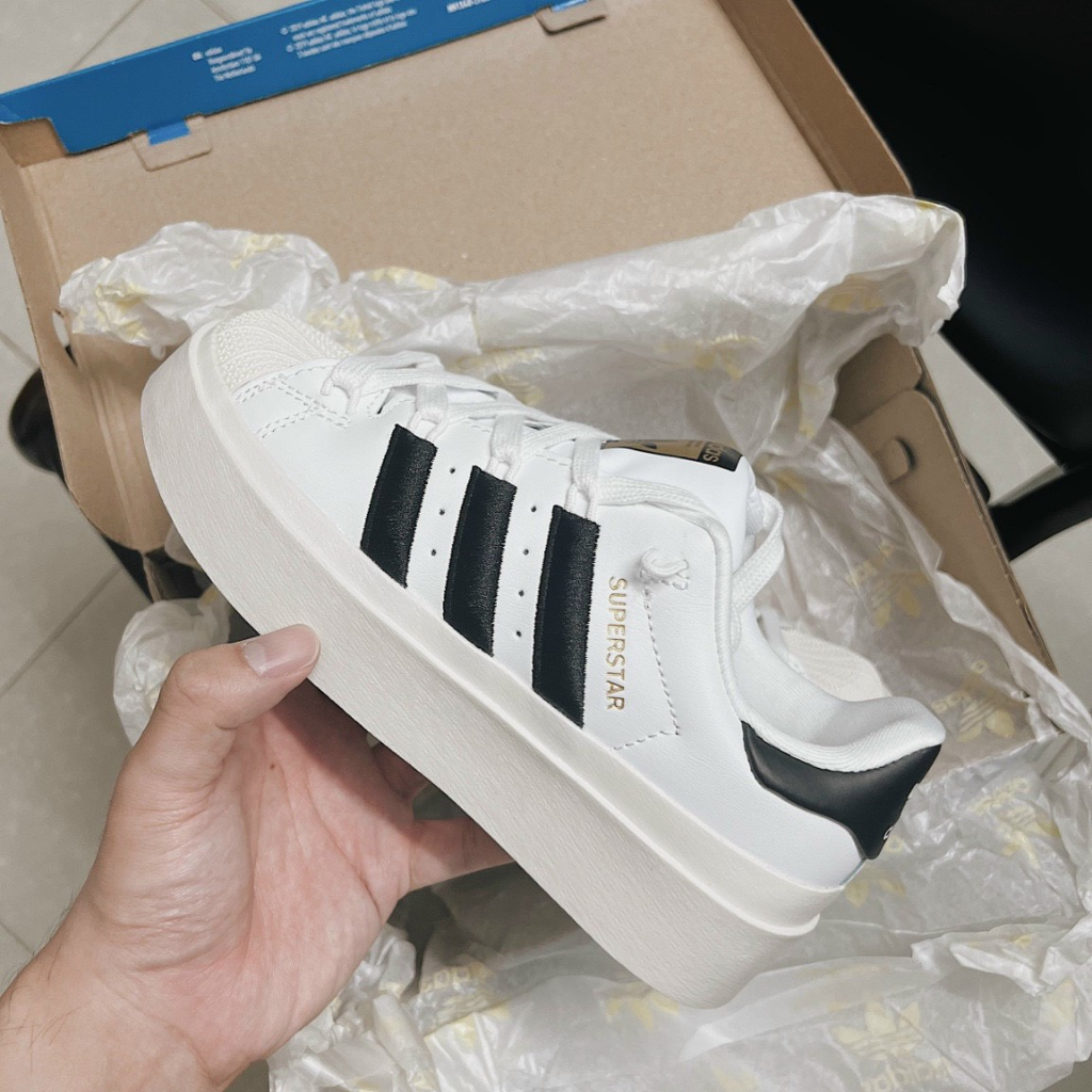 Giày  sneaker Adi.das Superstar Bonega “Cloud White”-Full box hàng Lai Au
