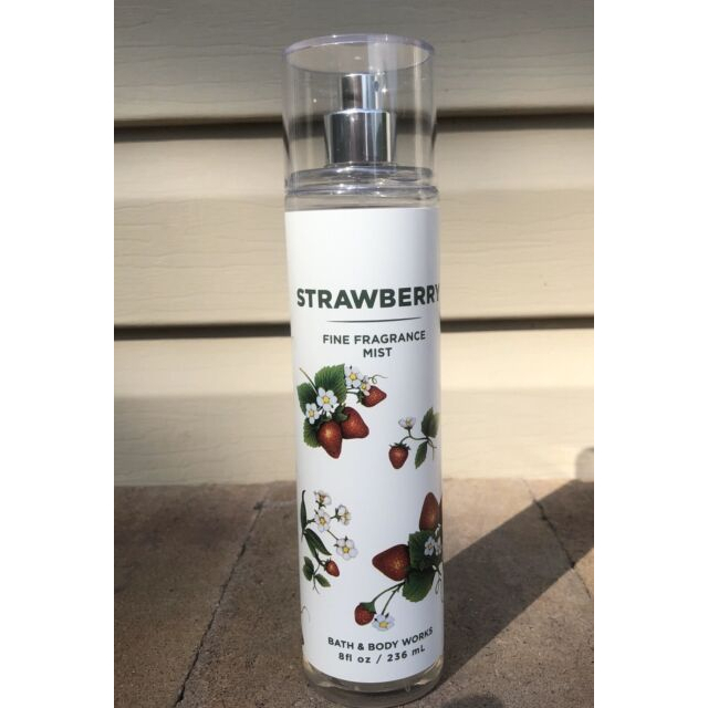 Xịt thơm Bodymist GIÁ RẺ STRAWBERRY ngọt thơm - Chiết 10ml