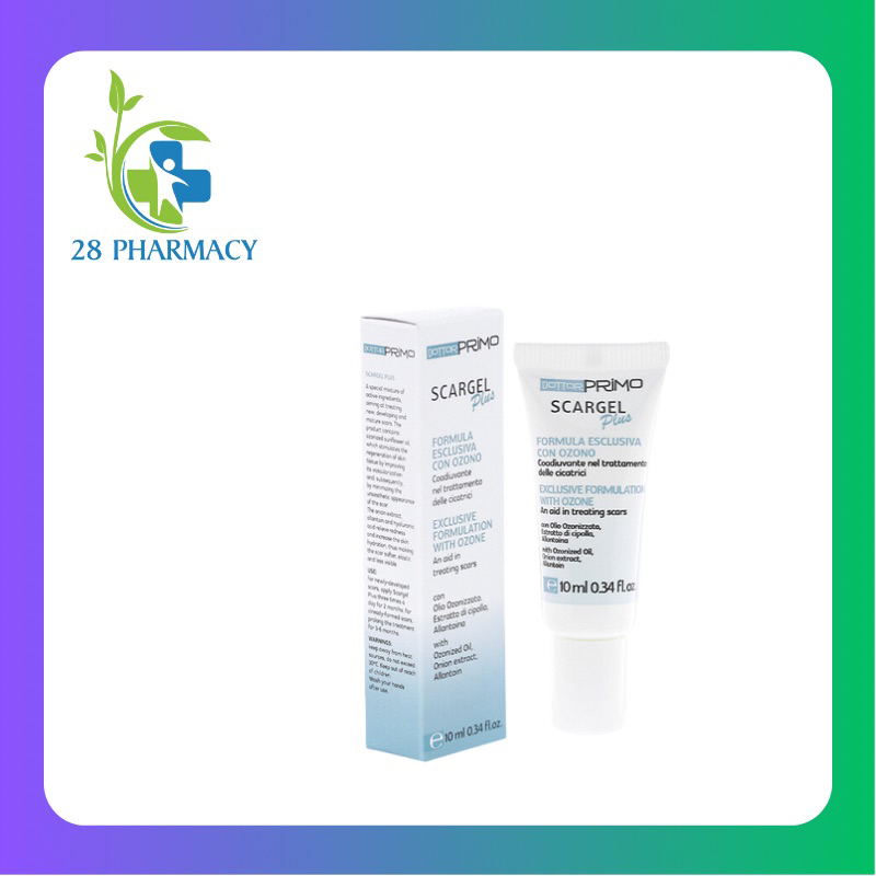 Gel Dottor Primo Scargel Plus làm mờ & giảm hình thành sẹo tuýp 10ml