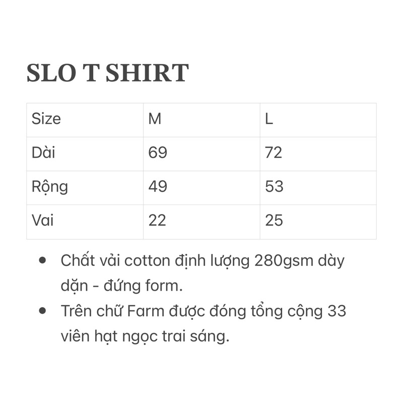 Áo thun 𝐒𝐋𝐎 𝐓 𝐒𝐇𝐈𝐑𝐓