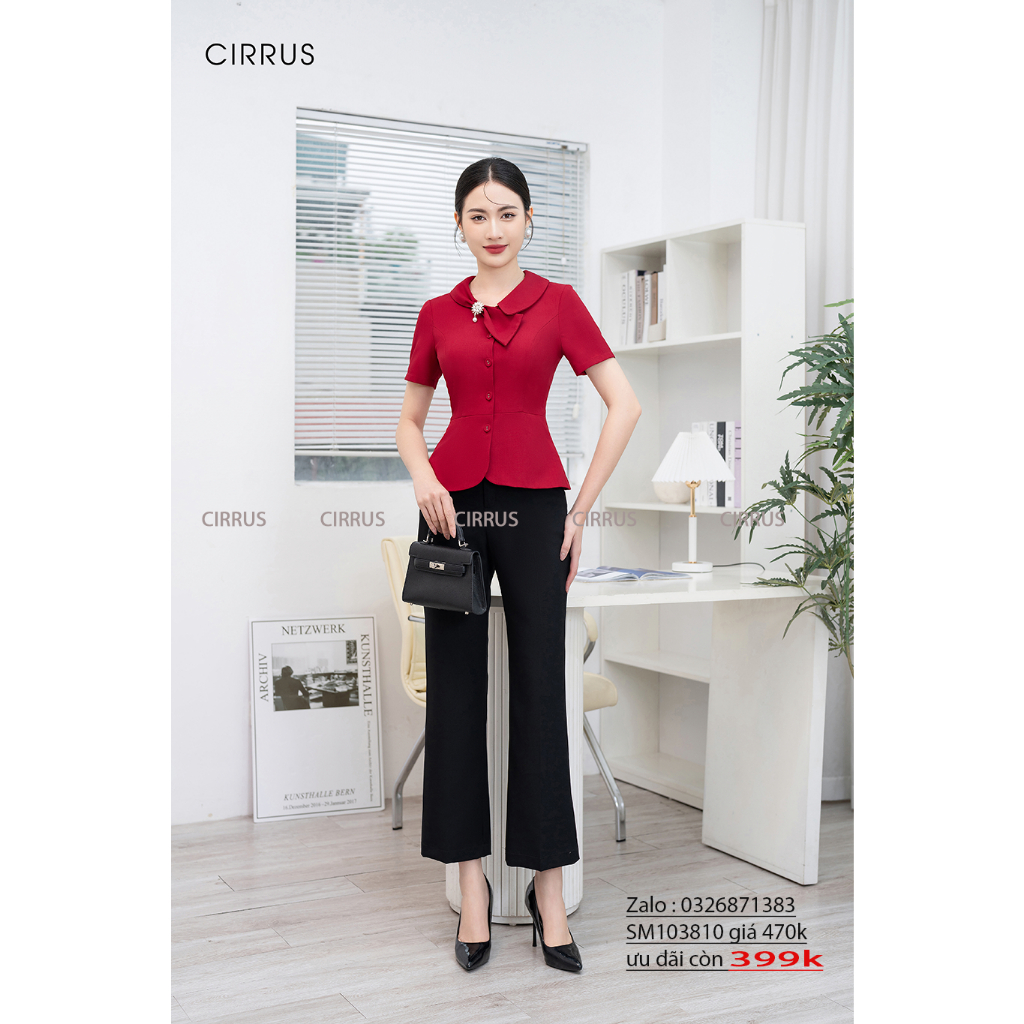 áo sơ mi nữ KÝ GIẢ CIRRUS 103810