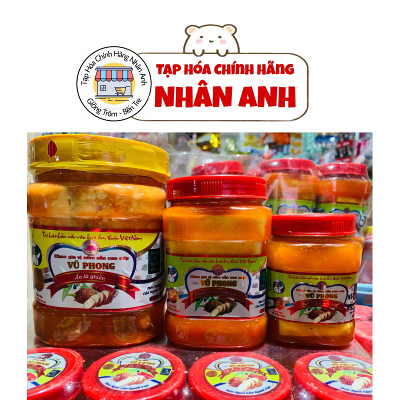 [Bao Ngon, Nêm sẵn] Chao môn Vũ Phong 750gr
