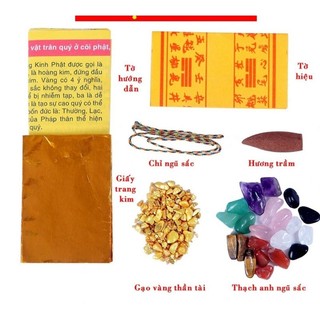 Bộ cốt thất bảo chuẩn - cốt bát hương