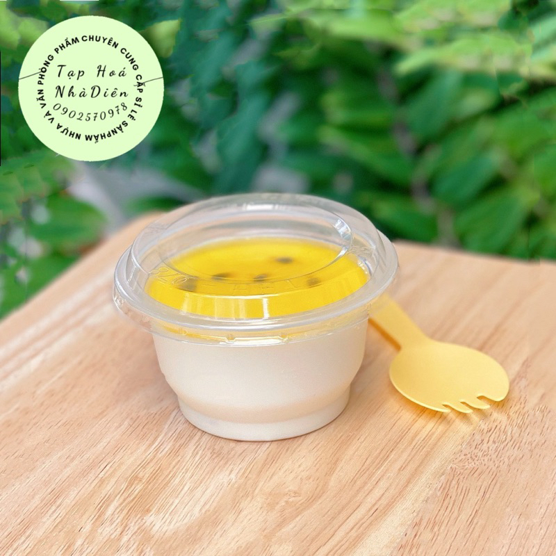 100 Ly rau câu - pudding - panna cotta 100ml chịu nhiệt