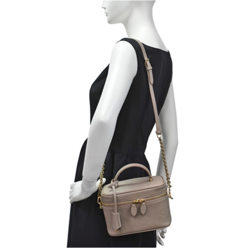 Túi si da thật hiệu LV cốp