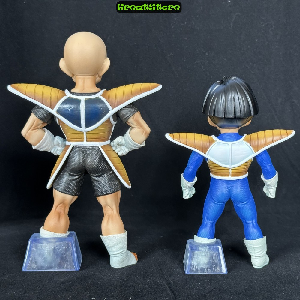 Mô hình Dragon Ball Krilin Namek và Gohan Namek 2 đầu, 2 bộ tay , kèm ếch Figure DBZ 20 cm và 16 cm