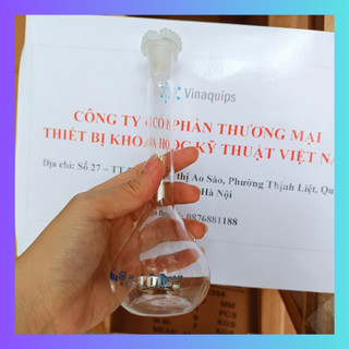 Bình định mức thủy tinh trắng