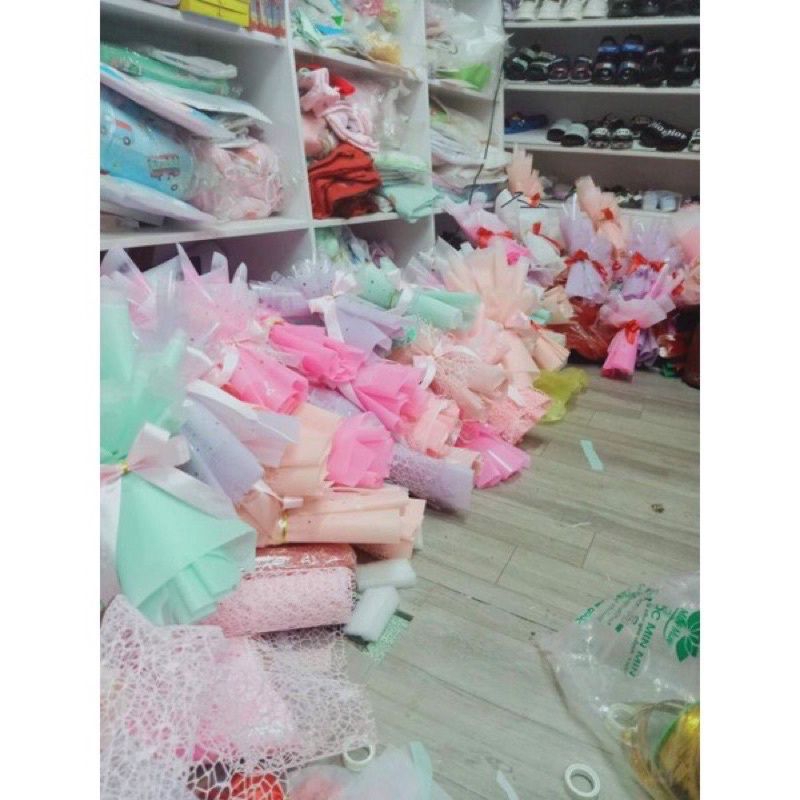 Cốt hoa bó sẵn ,hoa thành phẩm 1-3 bông hoa sáp