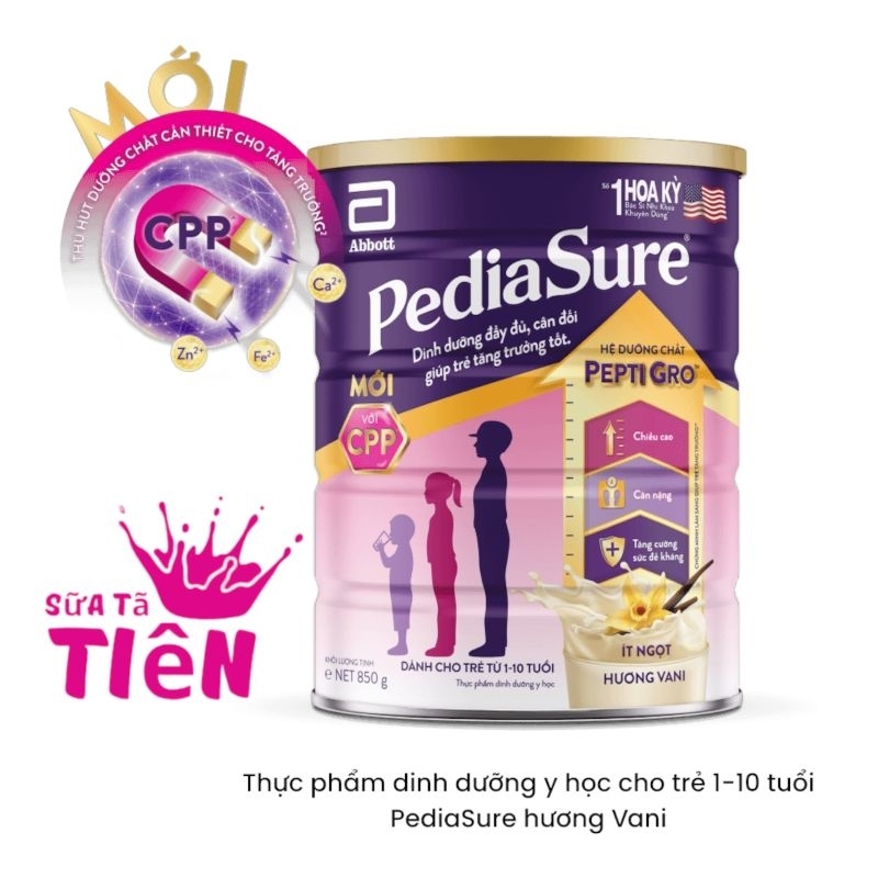 SỮA PEDIASURE BA 850G