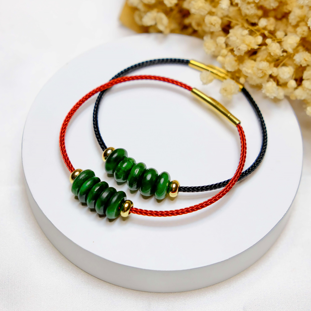 Vòng tay Ngũ Điếu CT Sơn Thuỷ May mắn Tài lộc UPCARA VTBL002