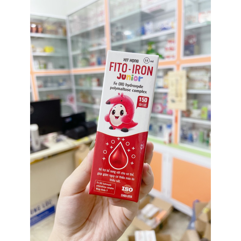 Vitamin Sắt hữu cơ dạng xịt FITO IRON bổ sung cho bé