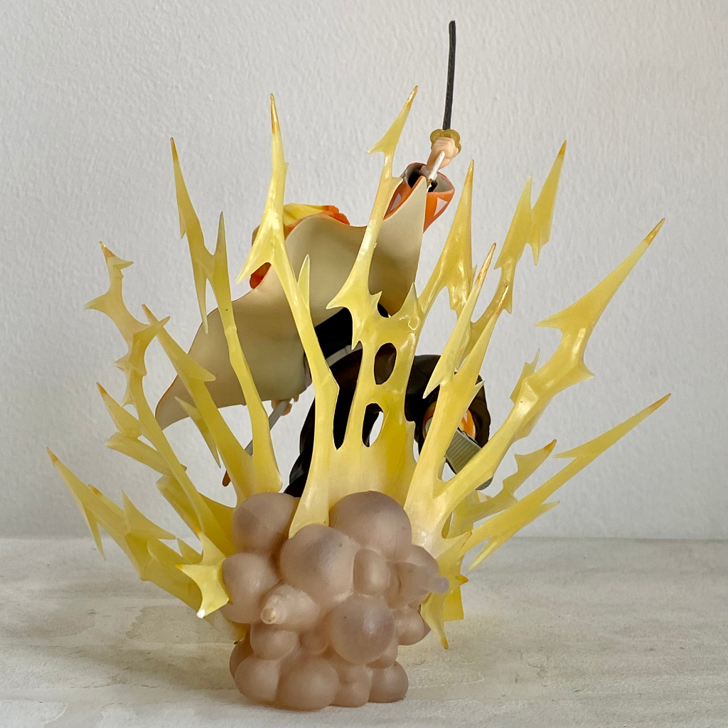 Mô hình Agatsuma Zenitsu cao 19cm - Zenitsu mô hình - kimetsu no yaiba zenitsu chém điện