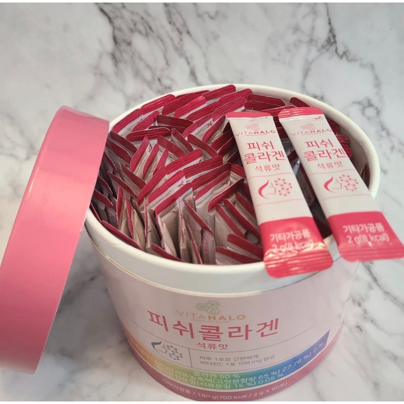 COLLAGEN THUỶ PHÂN VITAHALO 1000mg HỘP 90 GÓI