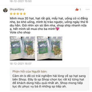 Hạt sang (hạt sành) rừng loại thái sẵn (10 hạt thái sẵn)
