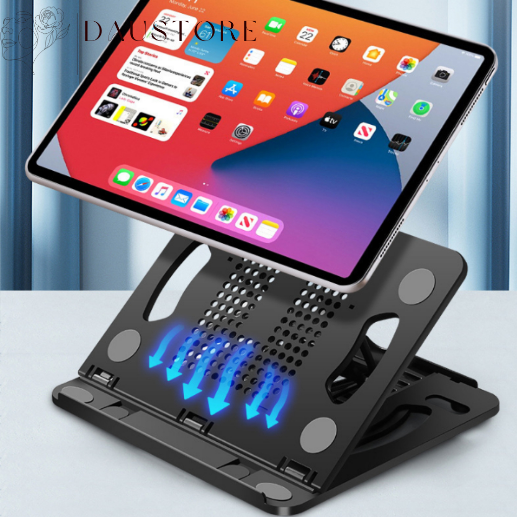 Giá Đỡ Máy Tính Bảng - Đế Tản Nhiệt Latop, Điện Thoại - Kệ Đỡ Sách Tiện Dụng Đa Năng 11474