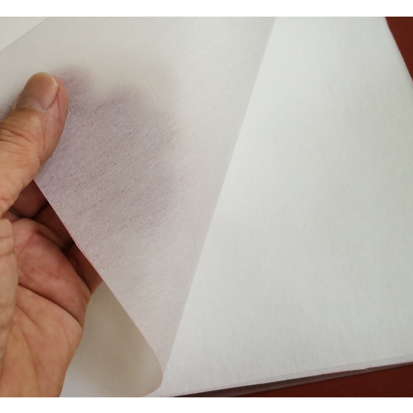 Giấy lót thêu vi tính, thêu tay không ủi , loại tốt dày  giúp vải không bị co, giãn khi thêu