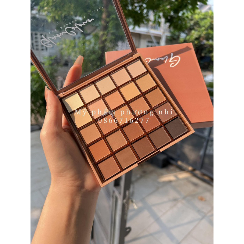 Bảng phấn mắt 25 ô Glamcolour
