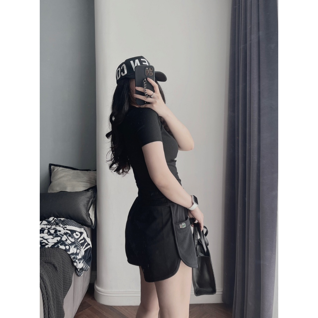 SET 3 QUẦN ĐÙI NỮ 2 TÚI TRƯỚC