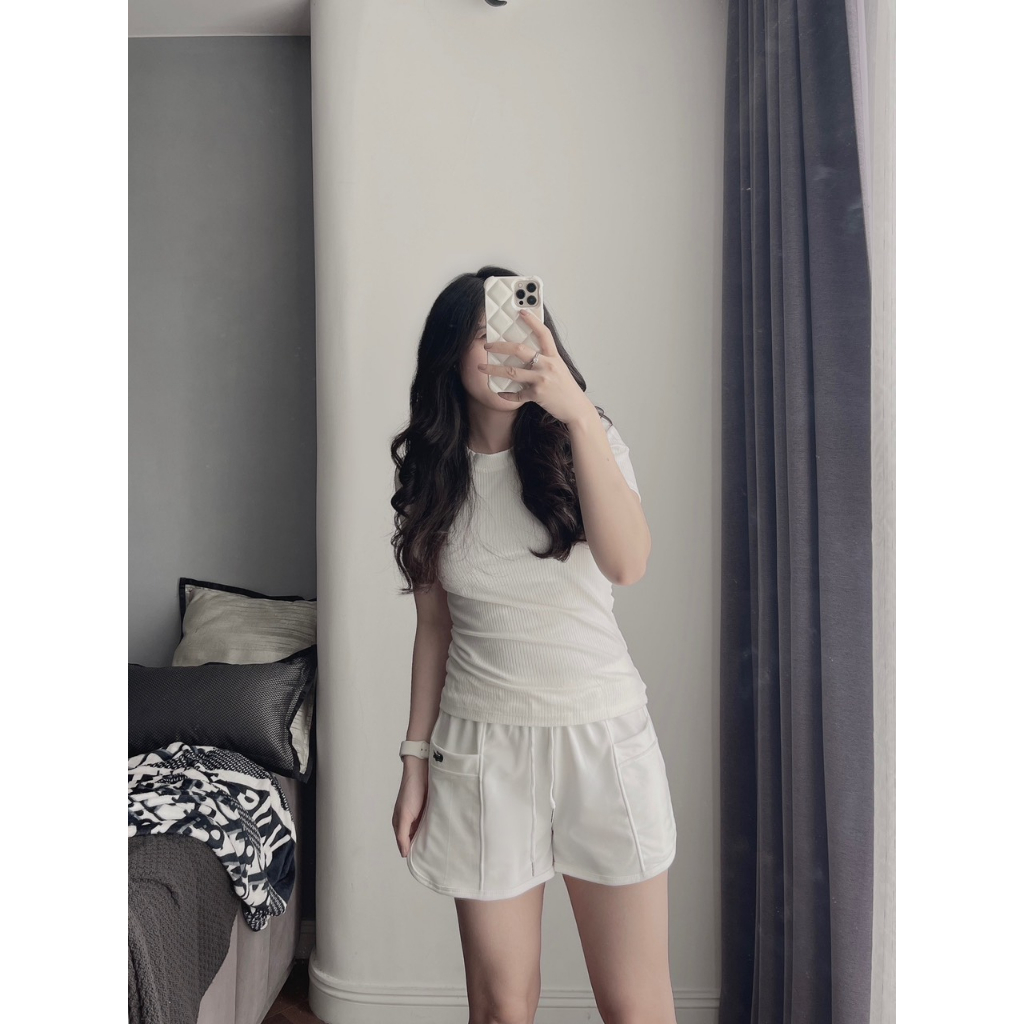 SET 3 QUẦN ĐÙI NỮ 2 TÚI TRƯỚC