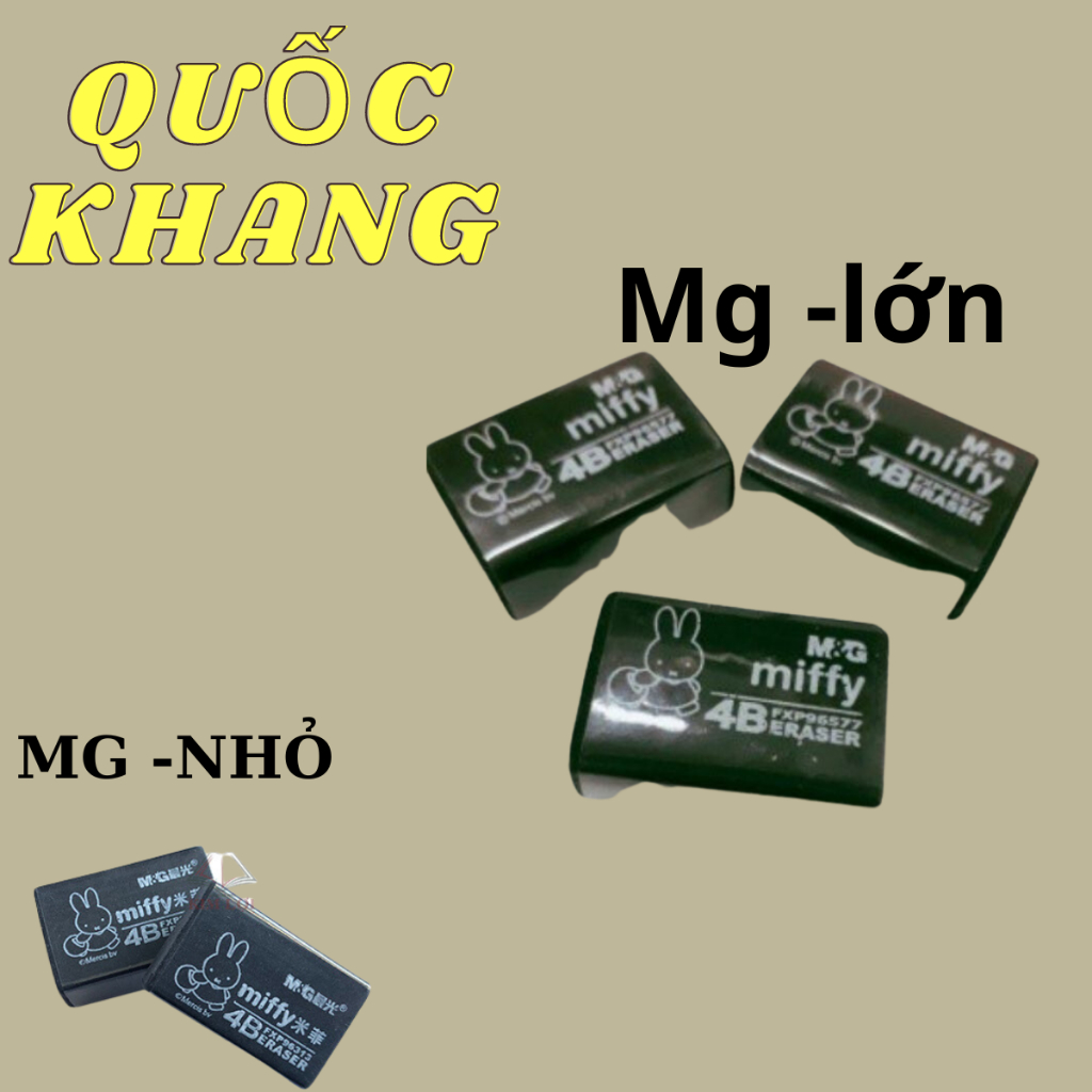 Gôm đen MG nhỏ,lớn