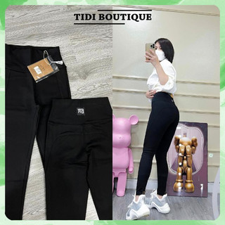 Quần legging nữ Wang cạp cao gen bụng nâng mông chất Umi Hàn cao cấp co giãn hách dáng