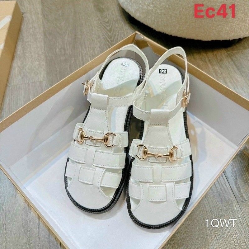 sandal Sục rọ nữ quai cài hot trend