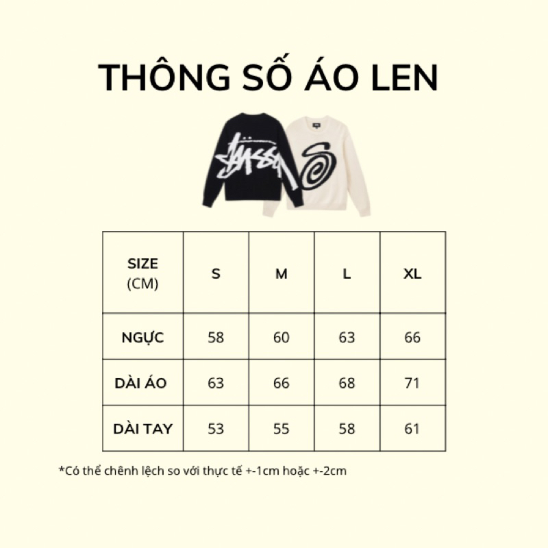 ÁO SWEATER CURLY S Len Unisex
