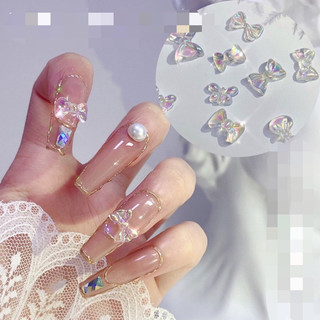 🎀Nail box, móng up thiết kế thạch nơ A64🎀