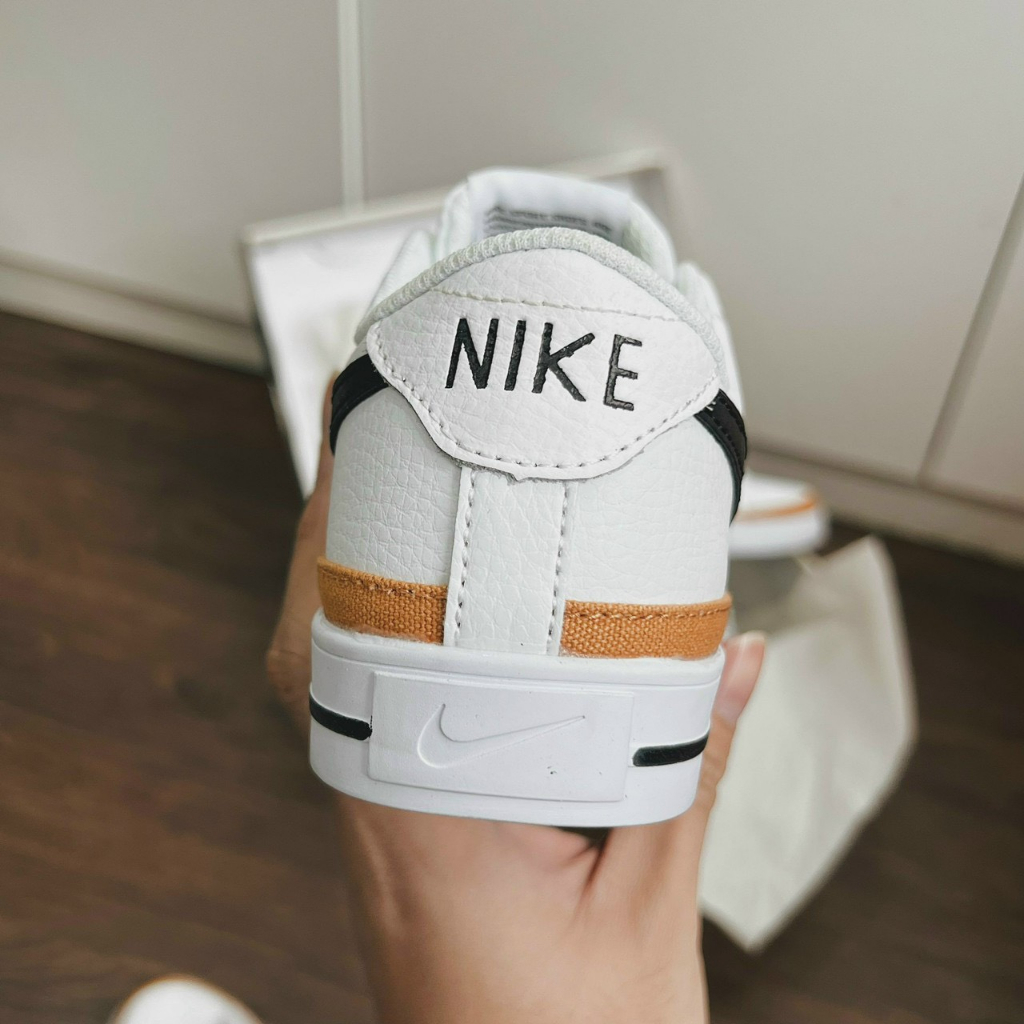 Giày sneaker Nik.e Court Legacy low White-Code CU4150-102-Full box